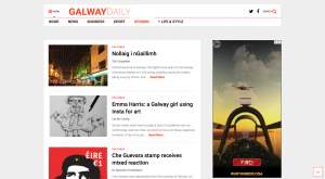 cyan bear galway daily website design opinion